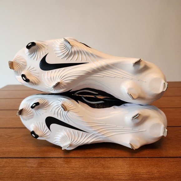 Nike Alpha Huarache NXT Black/White Baseball Cleats Men's Sz Various DJ6517-001 - Picture 7 of 7